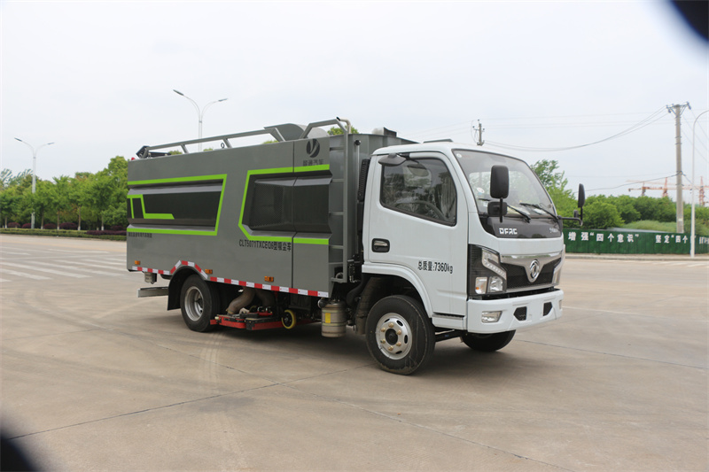 國(guó)六吸塵車(chē)-東風(fēng)道路吸塵車(chē)-東風(fēng)5立方吸塵車(chē)